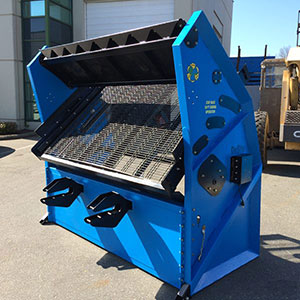 DeSite SLG-78VF Portable Topsoil & Rock Screener